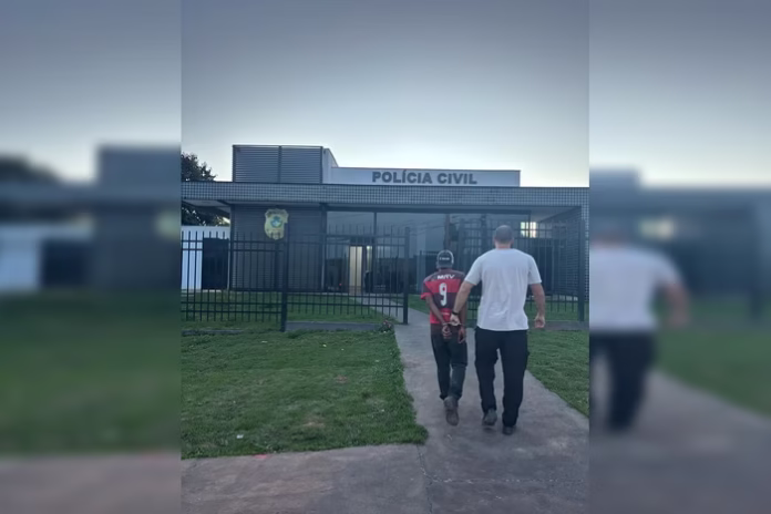 Alto Paraiso de Goiás Homem Bate em menino