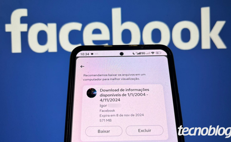 Como baixar suas informações do Facebook? Saiba fazer o backup dos dados da conta • Aplicativos e Software • Tecnoblog