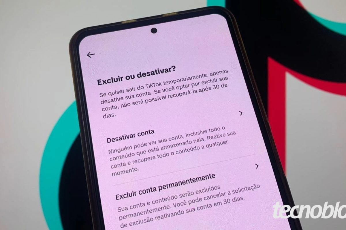 Como excluir uma conta do TikTok? Saiba apagar seu perfil na rede social • Aplicativos e Software • Tecnoblog