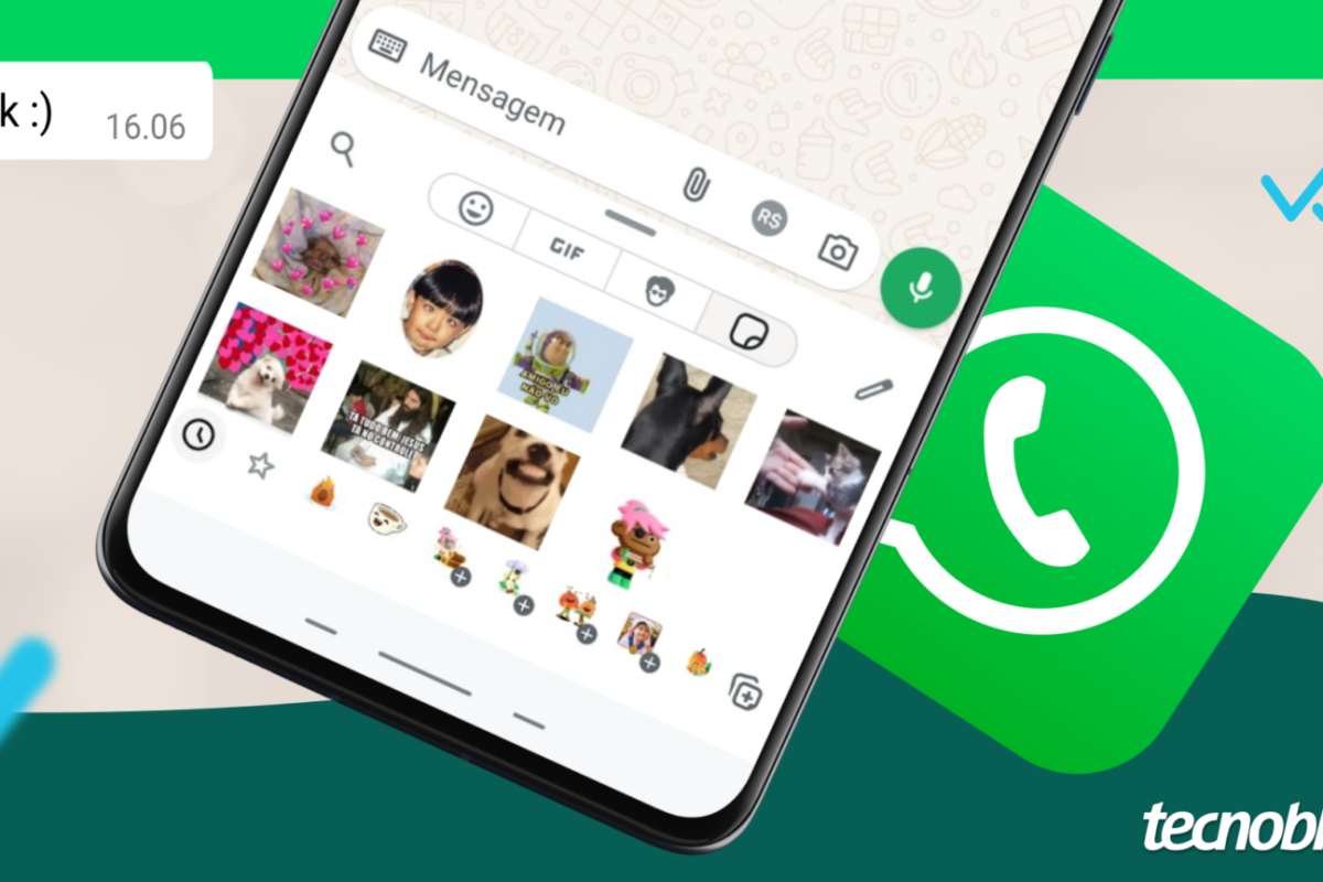 Como mandar figurinhas em conversas no WhatsApp • Aplicativos e Software • Tecnoblog
