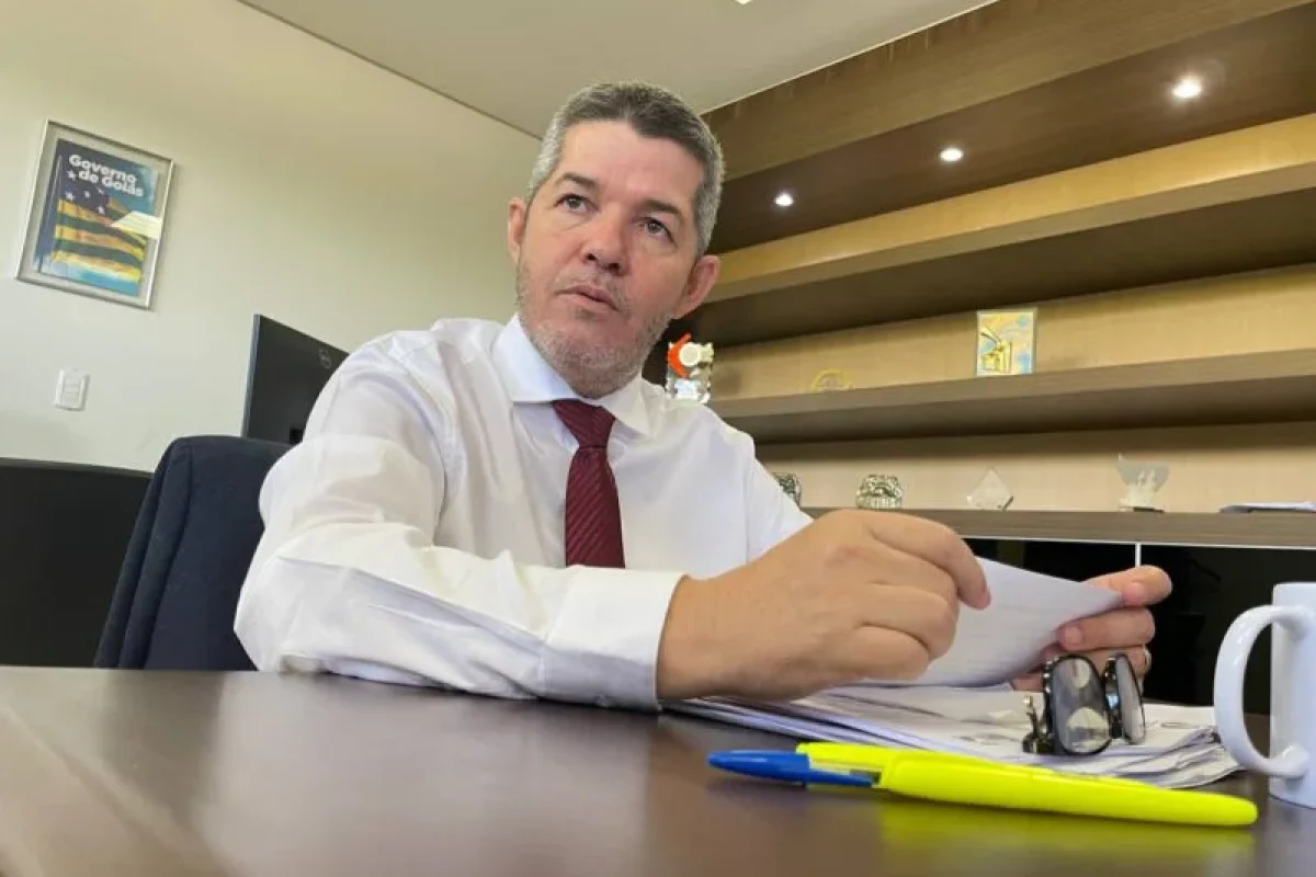 Presidente do Detran Goiás, Delegado Waldir. Foto: Altair Tavares/Diário de Goiás