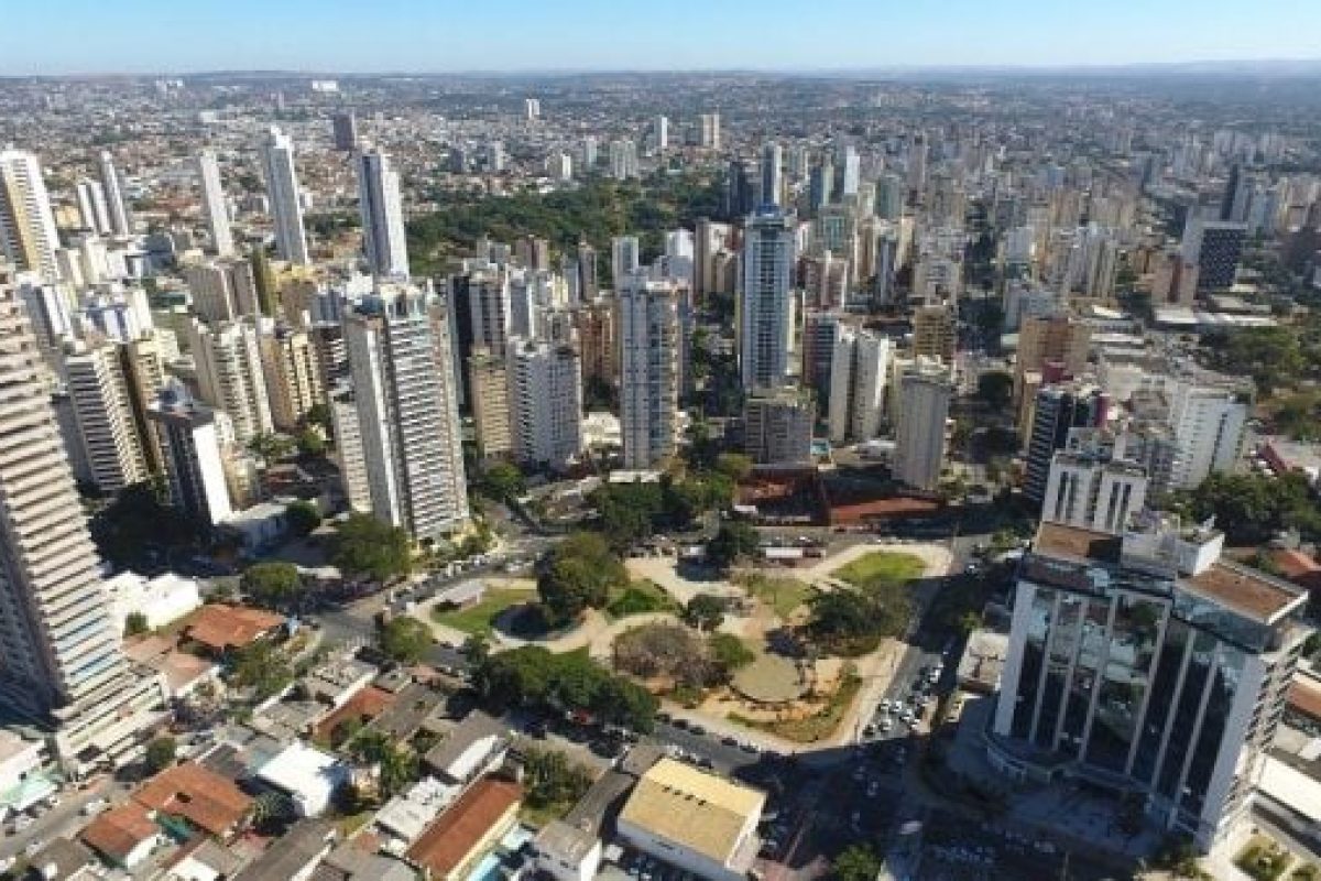 Goiânia Goiás Vista aérea de Goiânia. (Foto: Divulgação/ Prefeitura de Goiânia)