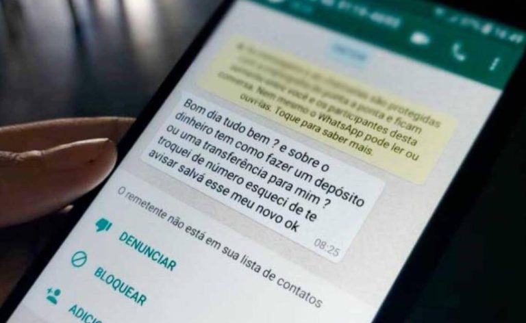 Golpe do Novo número Campos Belos