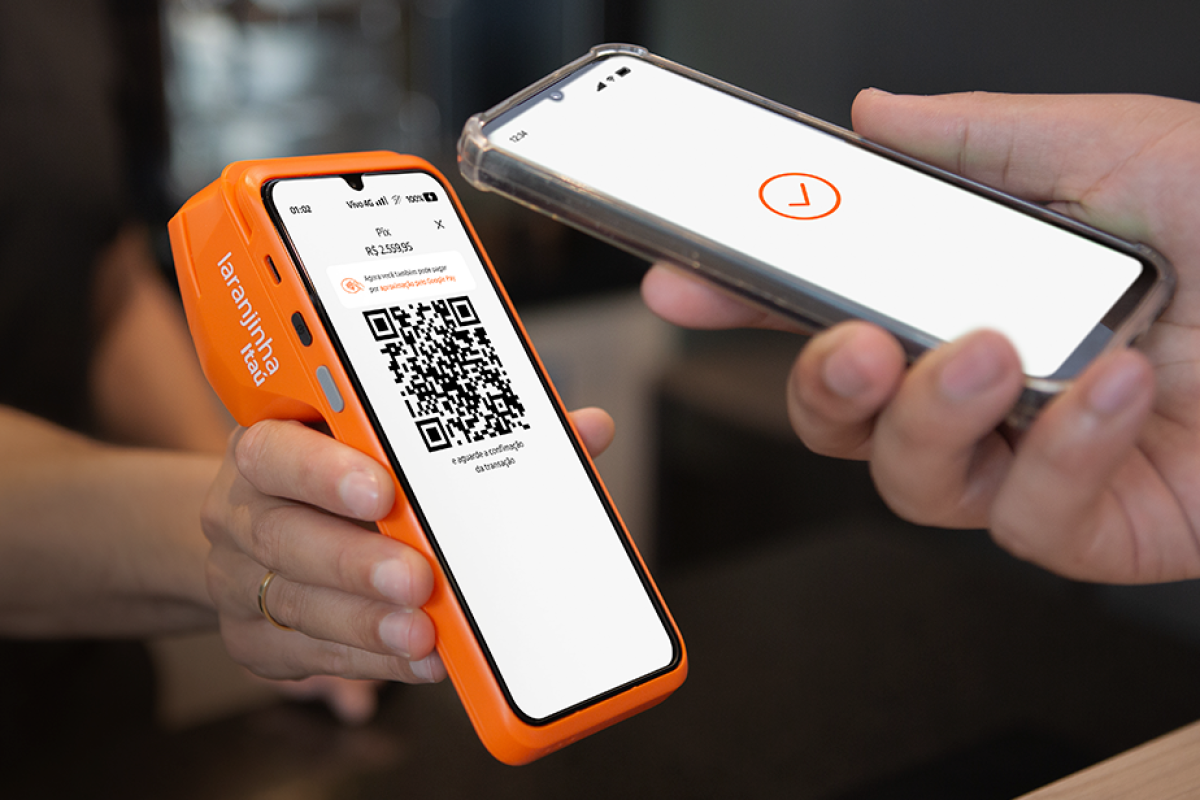 Google Pay anuncia Pix por aproximação com Itaú, C6 Bank Pix por aproximação nas maquininhas do Itaú (Imagem: Divulgação/Itaú)