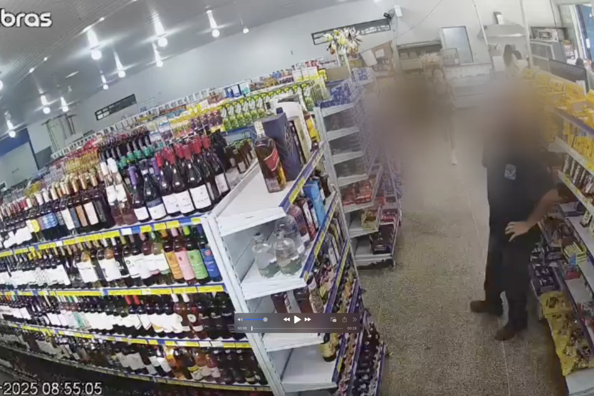 Roubo de Wisky em Alto Paraiso de Goiás