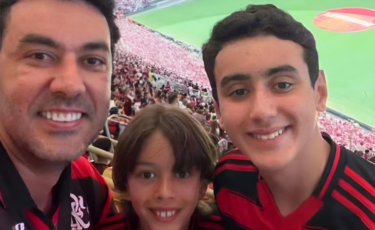 Imagem: Redes Sociais - Thales Machado atirou contra os dois filhos e depois tirou a própria vida, segundo a Polícia Militar do estado. Veja a mensagem!