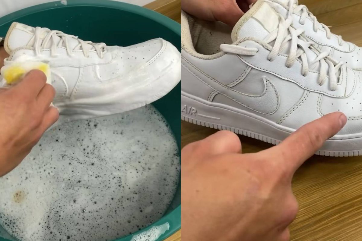 Limpar os tênis e sapatos é muito simples